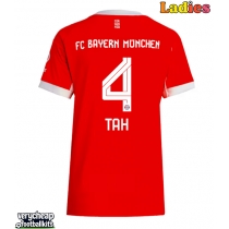 Bayern Munich Jonathan Tah #4 Replica Home Shirt Ladies 2025-26 Short Sleeve